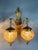 1980s 1980 Louis XVI Gold Bronze Amber Crystal Wall Lamp Sconce - 1 Pc For Sale - Image 5 of 18