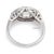 1950s Mid Century Gia 1.25 Carat Old European Cut Diamond Platinum Engagement Ring, Size 6.25 For Sale In Los Angeles - Image 6 of 8