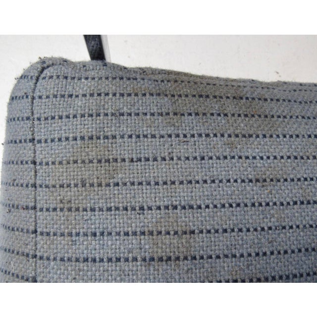 Chrome Pair of Mid-Century Flat Bar Chrome Lounge Chairs For Sale - Image 8 of 9