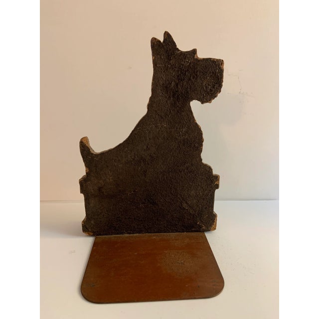 Mid-Century Scotty Dog Syrocco Wood Bookends- Set of 2 For Sale In New York - Image 6 of 10