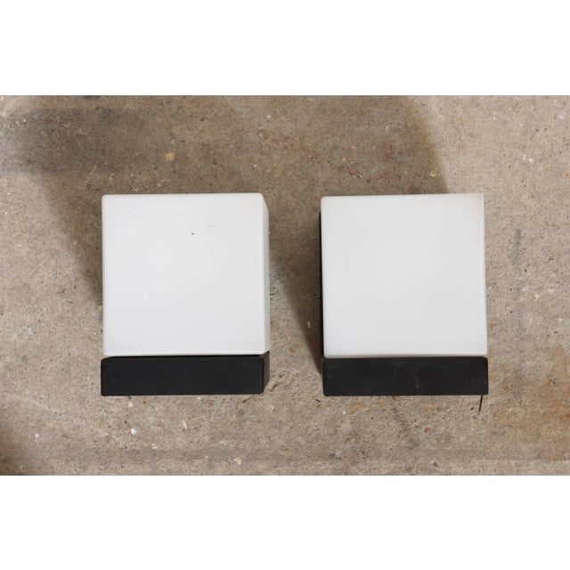 Dutch Opal Wall Lights from Raak, 1960s For Sale - Image 3 of 7