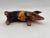 Late 20th Century Vintage Hand-Carved Wood Pig Folk Art Sculpture For Sale - Image 5 of 10