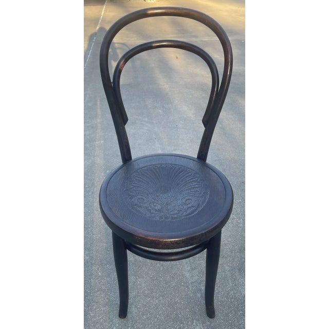 Brown Antique Josef Jaworek Bentwood Chair For Sale - Image 8 of 12