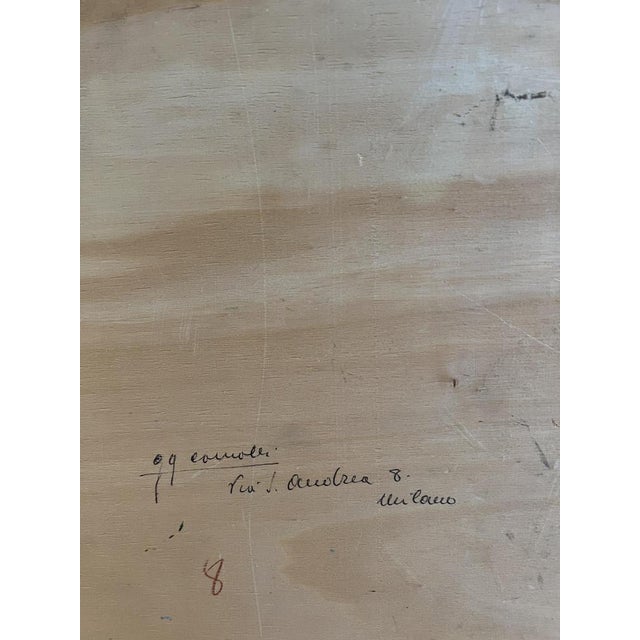 Luigi Comolli, Lungo il Ticino, Oil on Wood, Framed For Sale - Image 12 of 14