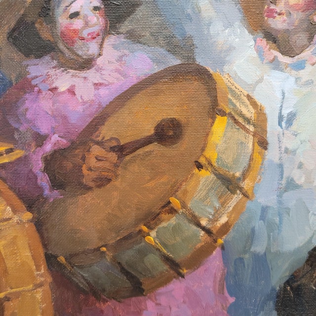José María García Fernández, Carnavales, Castilviejo, 1960s, Oil on Canvas, Framed For Sale - Image 6 of 18