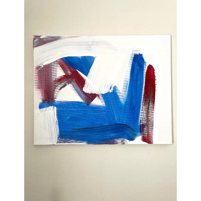Matthew Izzo Abstract Painting (2022) - Acrylic Paint on Canvas For Sale - Image 4 of 6