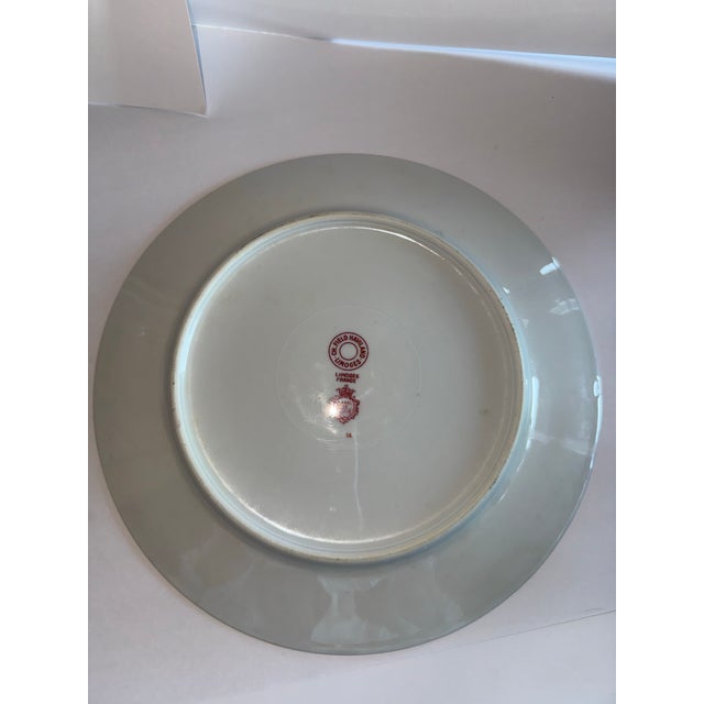 1900s Ch. Field Haviland Limoges France “Label De Qualité” Forest Green & Gold Encrusted 48-Piece Formal Dinner Service for 12 For Sale - Image 10 of 11