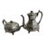 Antique Sheffield Hand-Chased Silverplate Coffee Pot & Teapot – Set of 2 For Sale