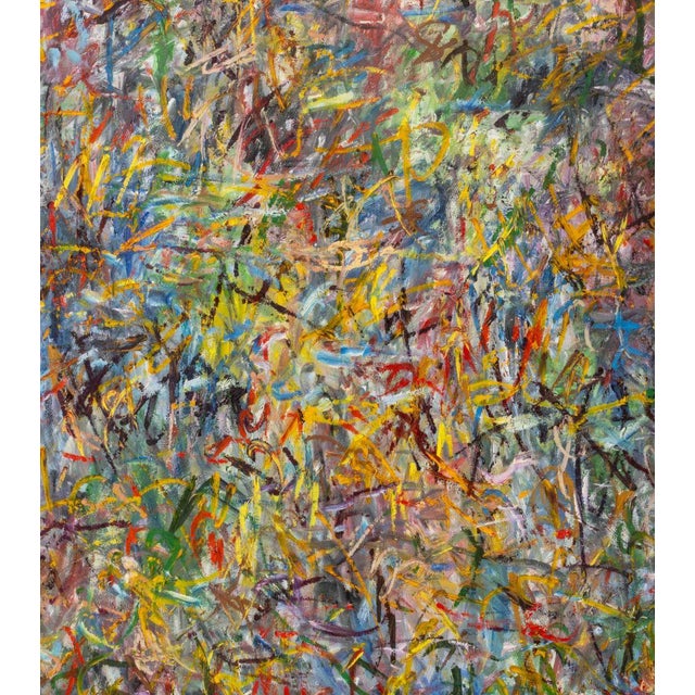 Jean-Marie Haessle (French/American, 1939-2024), Untitled (Abstract Composition), Oil on Canvas, 2007, signed and dated...