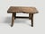 Andrianna Shamaris Wabi Sabi Teak Wood Bench For Sale - Image 4 of 5