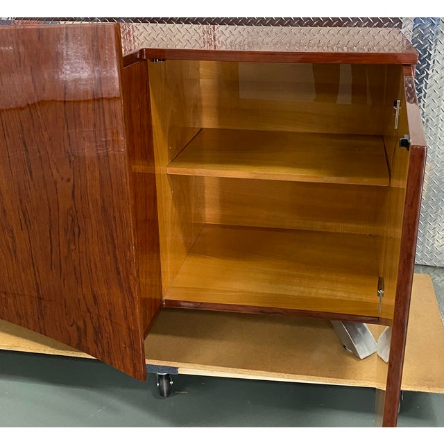Dakota Jackson Mid Century Modern Rosewood Sideboard Buffet, Large Credenza by Dakota Jackson For Sale - Image 4 of 9
