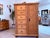 Brown Antique Baroque Bread Cabinet in Softwood, 1800s For Sale - Image 8 of 13