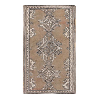 Galerie Shabab Collection Early 20th Century Turkish Oushak Accent Rug For Sale