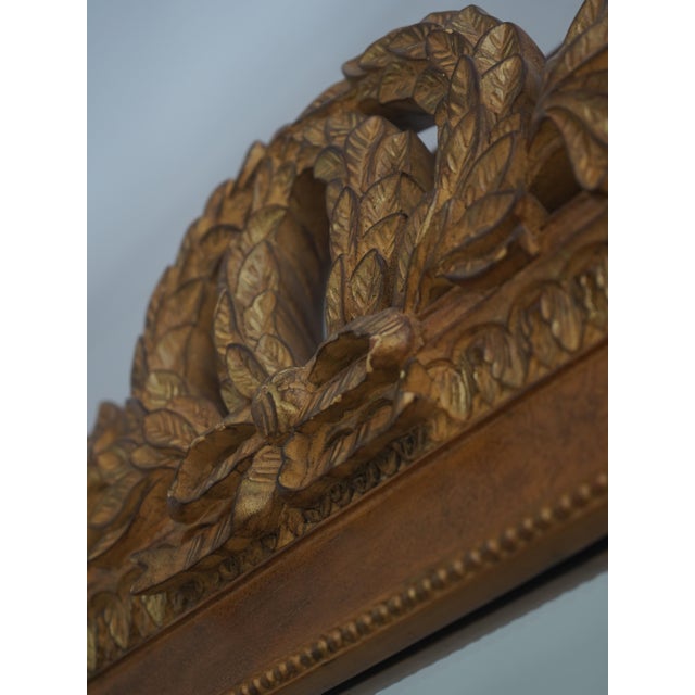 1990s Labarge French Louis XV Style Decorator Beveled Mirror For Sale - Image 5 of 10