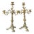 Early 20th Century Bronze Pair of Candelabras For Sale