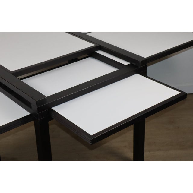 Modular 2-Tone Table by Bernard Vuarnesson, 1980s For Sale - Image 13 of 18