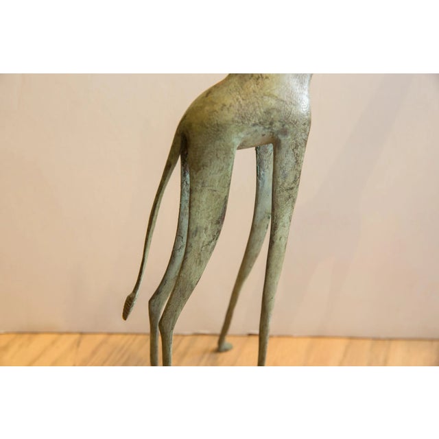 Large Vintage African Giraffe For Sale In New York - Image 6 of 8