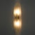 Glass Mid-Century Modern Aqua Green Murano Glass Sconces, 2000, Set of 2 For Sale - Image 7 of 10