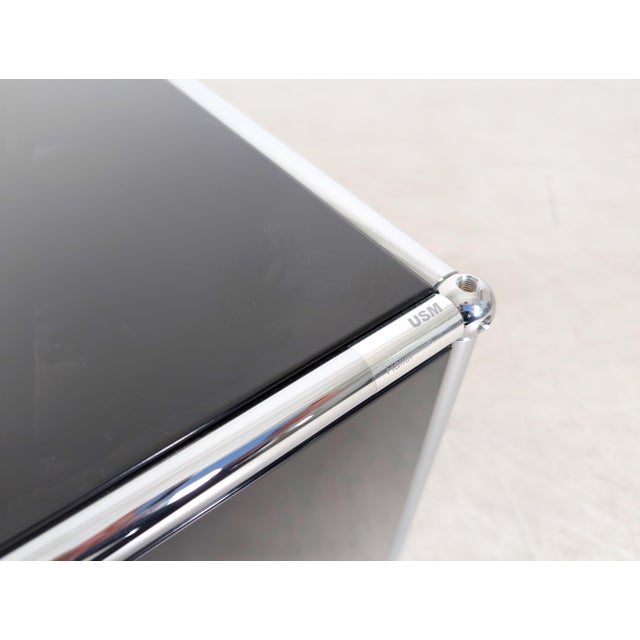 Black Sideboard by Fritz Haller for USM Haller For Sale - Image 8 of 10