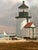 1990s ‘Brant Point Afternoon’’ (Nantucket Ma) Orig Signed Painting by John Falato For Sale - Image 10 of 14
