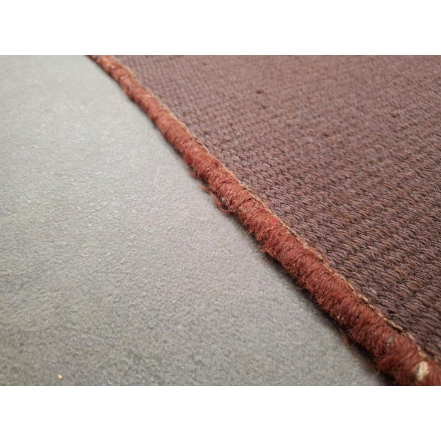 Mid-Century Modern Geometric Rug, Czechoslovakia, 1960s For Sale - Image 6 of 17