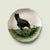 Late 19th Century 19th Century Choisy Le Roi Majolica Bird Plates -Set of 6 Authentic Antique Plates For Sale - Image 5 of 12