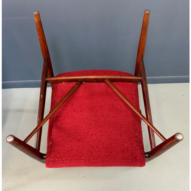 Pair of Finn Juhl Nv #45 Chairs in Walnut by Baker Circa 1955 Mid Century For Sale - Image 13 of 13
