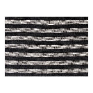 Plum Textiles Baltic Black Linen For Sale