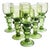 Mouth Blown Römer Wine Glasses, 1970s, Set of 6 For Sale