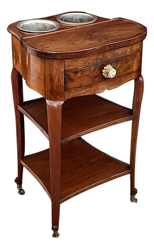A Louis XVI Mahogany Rafraichissoir in the Manner of Joseph Gengenbach Canabas