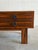 Wood Rosewood Low Chest Entry Bench Drawers Symmetrical Grain Storage Sweden 1960s For Sale - Image 7 of 10