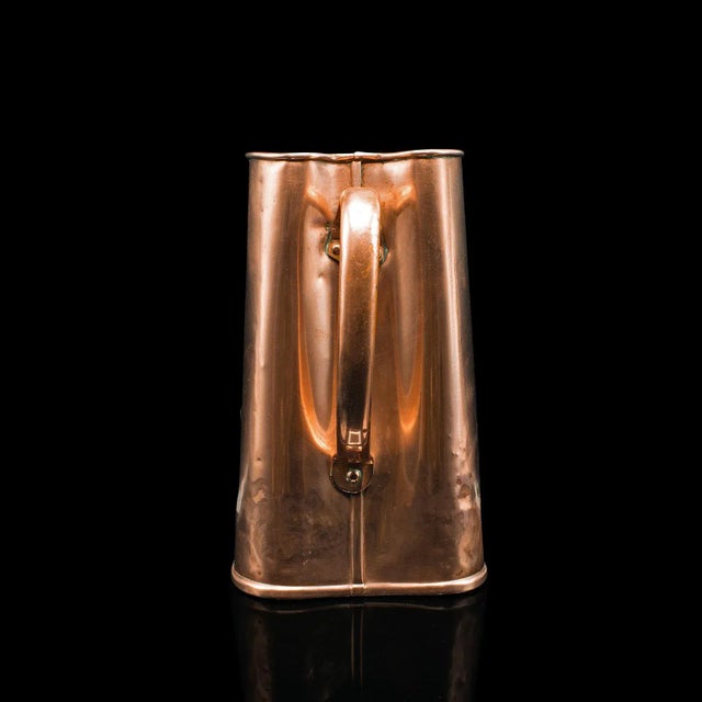 Late 19th Century 1900s Antique Victorian English Copper Cornish Love Jug For Sale - Image 5 of 11
