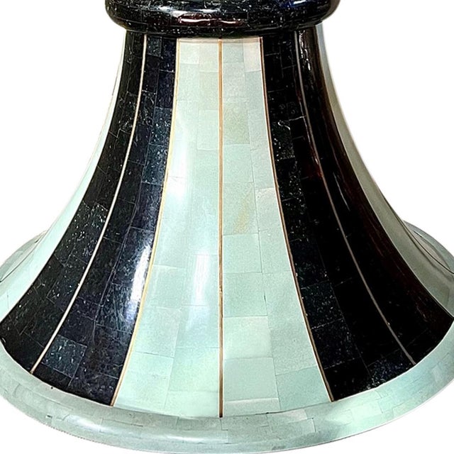 Art Deco Style Mosaic Column, 1980s For Sale - Image 11 of 14