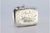 Silver Matchbox with Plant Motifs Surrounding Monogram Card and Hanging Ring For Sale - Image 5 of 8