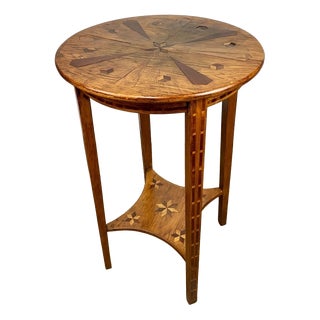 Art Deco Double-Tiered Side Table, 1931 For Sale