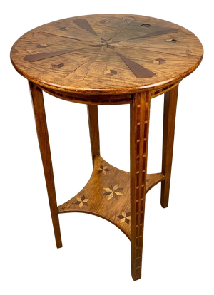 Art Deco Double-Tiered Side Table, 1931