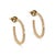 Gender: Ladies Metal Type: 18K Yellow Gold Length: 0.75 inches Width: 1.86 mm Weight: 3.53 grams Ladies 18K yellow gold,...