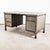 Industrial Steel Double Drawer Desk, 1950s For Sale - Image 6 of 14