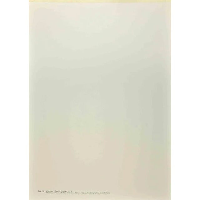 Untitled is an offset and lithograph print realized on Fabriano Paper after a drawing by Willem De Kooning of 1975. Signed...