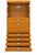 Mid-Century Modern Baker Furniture Burl Wood/Glass Dry Bar/Cocktail Cabinet, 1970 For Sale - Image 3 of 6