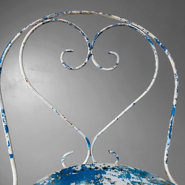 French Garden Table and Chairs, 1950s-1960s, Set of 10 For Sale - Image 9 of 18