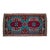 1960s Vintage Small Turkish Rug Turquoise Kitchen Bathtoom Entry Decor 2x4 Ft Approx For Sale