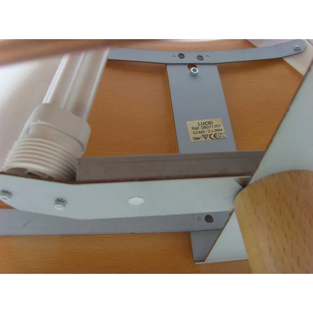 Metal Vintage Table Lamp from Lucid, 1970s For Sale - Image 7 of 13