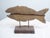 Vintage Carved Weathered Wood Fish For Sale - Image 4 of 4