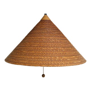Corrugated Cardboard Pendant Light For Sale