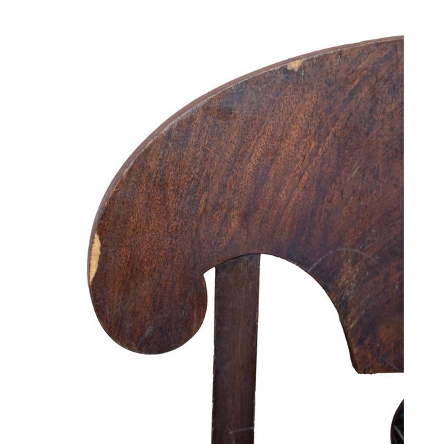 19th Century Biedermeier Chairs, Set of 4 For Sale - Image 6 of 8