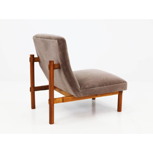 Textile Model 869 Architectural Lounge Chairs from Cassina, Italy, 1960s, Set of 3 For Sale - Image 7 of 13