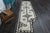 1970s Vintage Turkish Handmade Wool Cotton White Runner Rug For Sale - Image 9 of 11