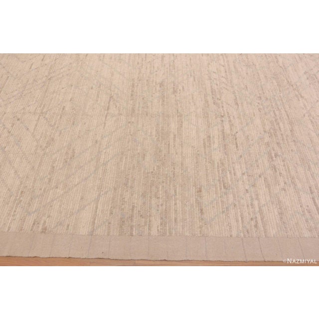 Nazmiyal Collection Geometric Moroccan Design Modern Area Rug For Sale In New York - Image 6 of 6