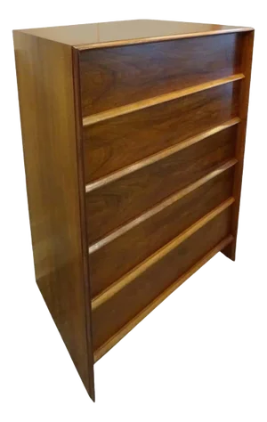 T.H. Robsjohn-Gibbings Designed Tall Chest, by Widdicomb